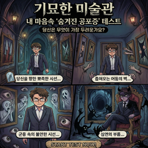 기묘한 미술관 공포증 테스트
