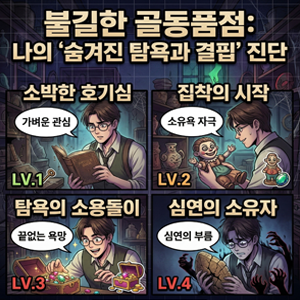 불길한 골동품점 숨겨진 탐욕 진단