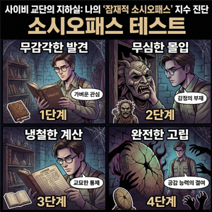 사이비 교단 지하실 소시오패스 테스트
