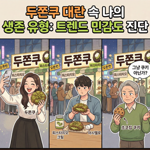 두쫀쿠 대란 속 나의 생존 유형