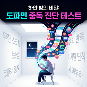 하얀 방의 비밀: 도파민 중독 진단 테스트